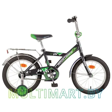 Детский велосипед Novatrack Twist 161TWIST.BK7 (черный, 2017)